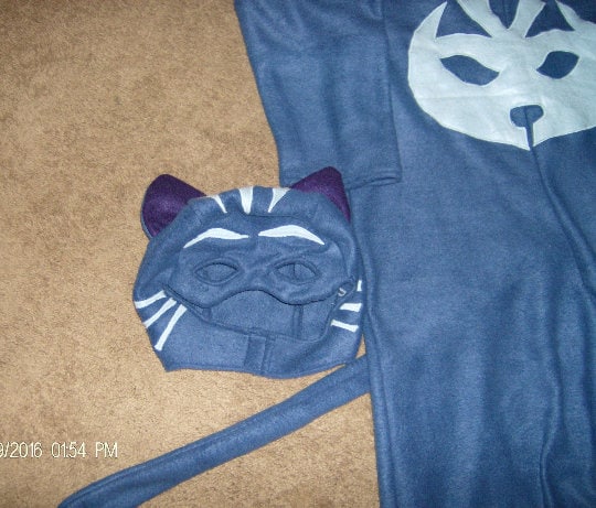 Catboy Animal Halloween Costume, Kids Superhero Cat Costume, Animal Hero Halloween Costume, Custom Cat Costume for Kids