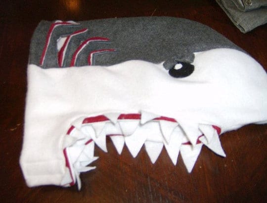 Great White Shark Halloween Costume Outfit, Kids Shark Halloween Costume, Unique Fleece Shark Costume, Ocean Animal Costume for Kids