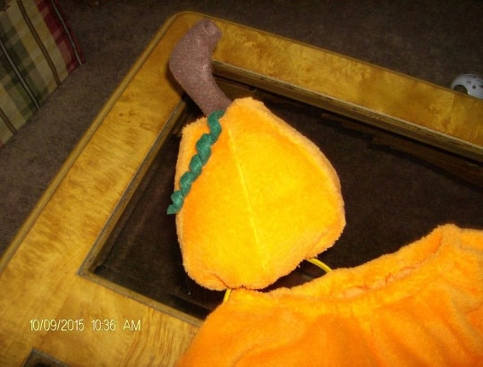Kids Orange Pumpkin Costume Outfit, Kids Pumpkin Halloween Costume, Cute Orange Pumpkin Costume, Fall Harvest Dress Up