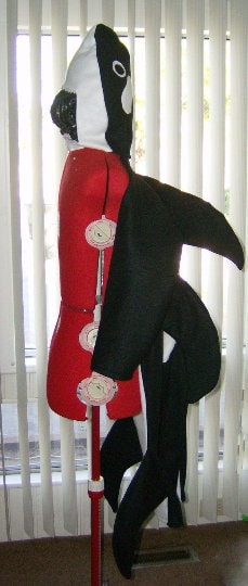 Kids Orca Killer Whale Halloween Costume, Kids Killer Whale Costume, Ocean Animal Halloween Costume, Cute Orca Costume for Kids