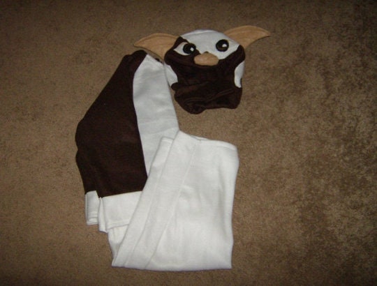 Gizmo Gremlins Monster Plush Halloween Costume, Kids Monster Costume, Cute Furry Halloween Costume, Gremlin Style Costume