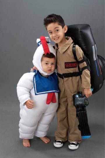 Stay Puft Ghostbusters Fleece Halloween Costume Marshmallow Man Custom Made