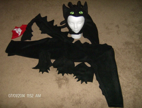 Toothless Dragon Animal Halloween Costume, Kids Dragon Costume, Fantasy Animal Halloween Costume, Cute Dragon Suit