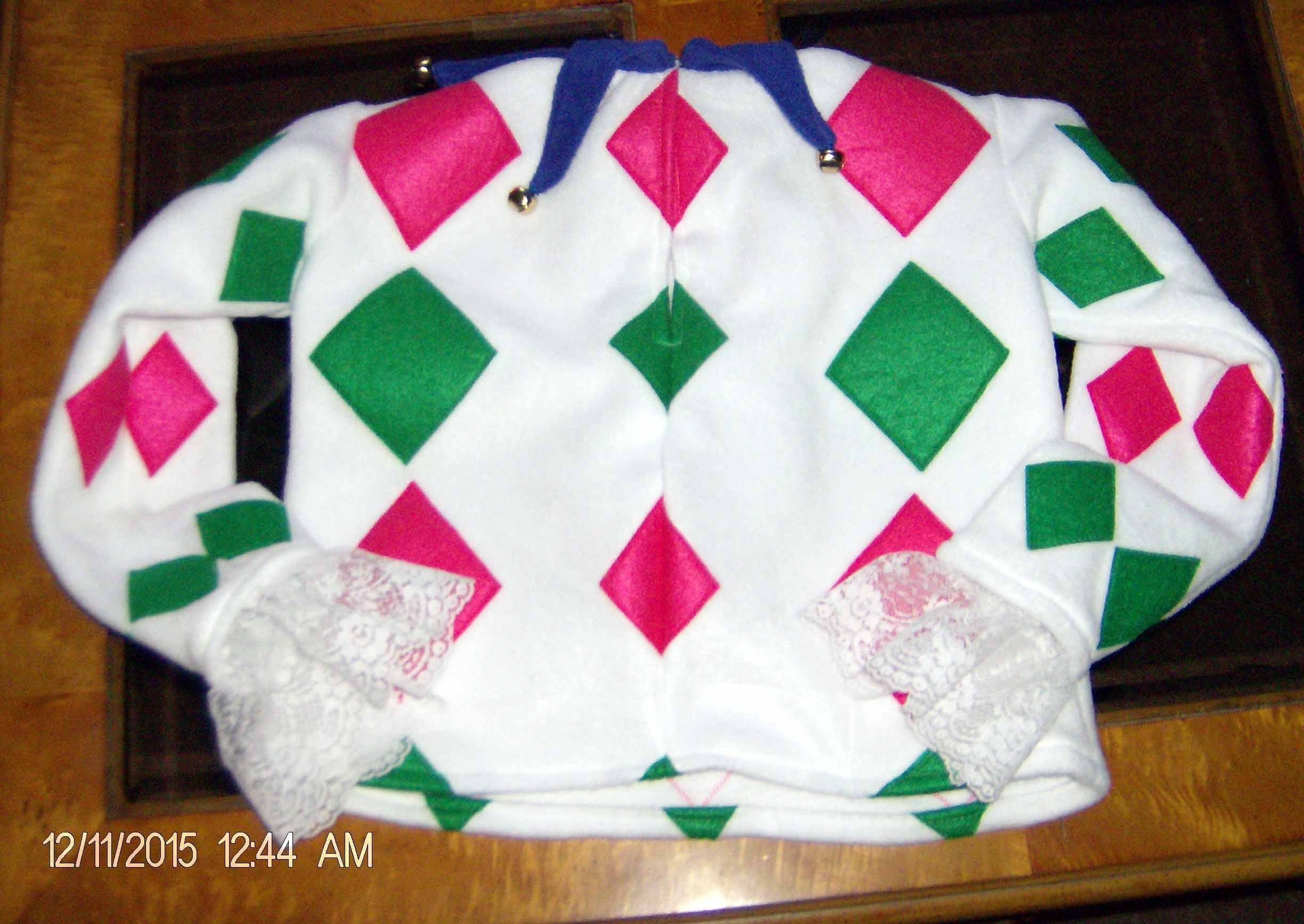 Chistmas Charlie In A The Box Halloween Costume Jester Clown Shirt Top Rudolph Misfit Toys