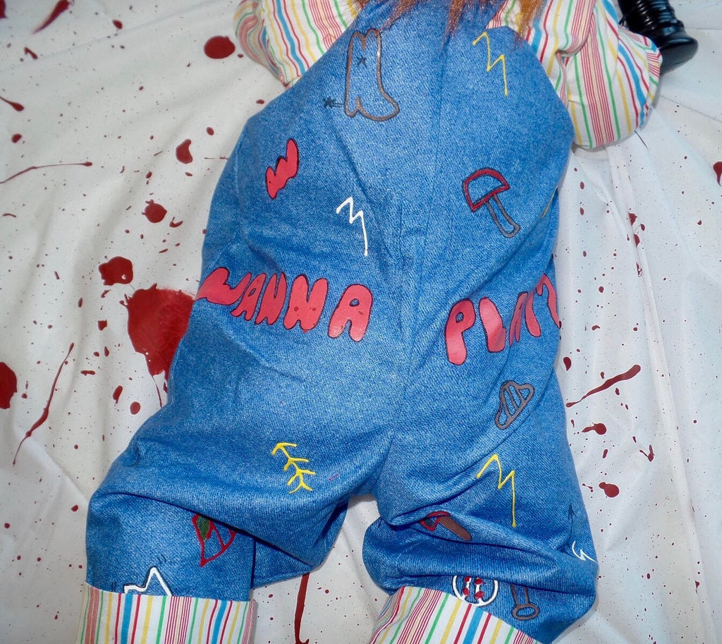 Chucky Halloween Costume, Creepy Doll Outfit, Chucky Inspired Costume, Horror Doll Halloween Costume, Scary Movie Costume for Kids