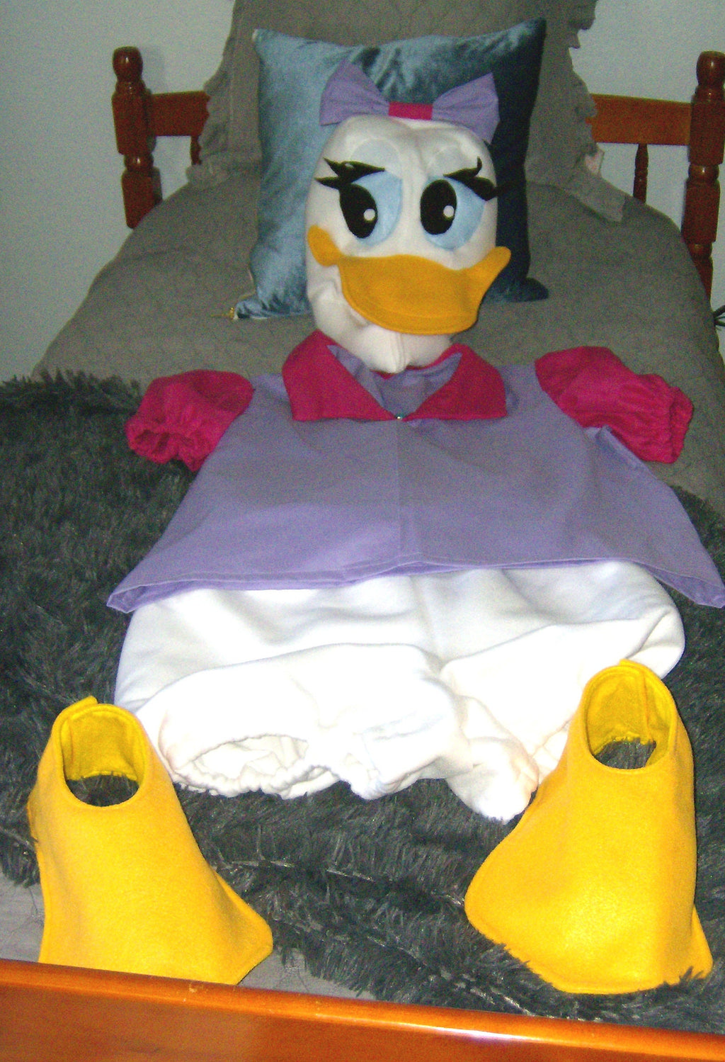 Donald Daisy Duck Halloween Costume, Couples Cartoon Cosplay Outfit