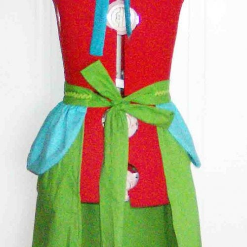 Drizella Stepsister Apron Costume Retro Maid Waitress Uniform Cinderella Inspired Halloween Cosplay
