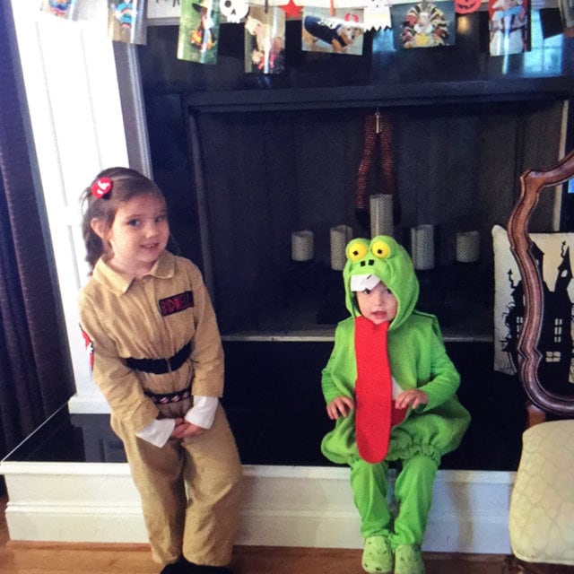 Ghostbuster Slimer Halloween Costume Outfit , Ghost Hunter Halloween Costume, Movie-Inspired Kids Costume, Ghostbuster Jumpsuit