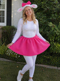 Lamb Lamby Halloween Costume Headband Set, Lamby Tutu Costume, Girls Sheep Halloween Costume, Cute Farm Animal Dress Up