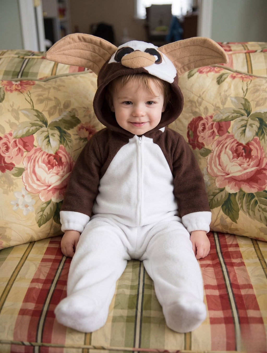 Infant Size Fleece Gizmo Gremlins Halloween Costume Custom Made