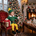 Buddy Elf Costume Custom Made Christmas Holiday Outfit Photos Christmas Movie Cosplay Holiday Outfit