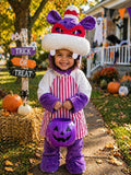 Purple Hippo Halloween Costume Outfit, Kids Hippo Halloween Costume, Cute Animal Costume for Kids, Plush Hippo Costume