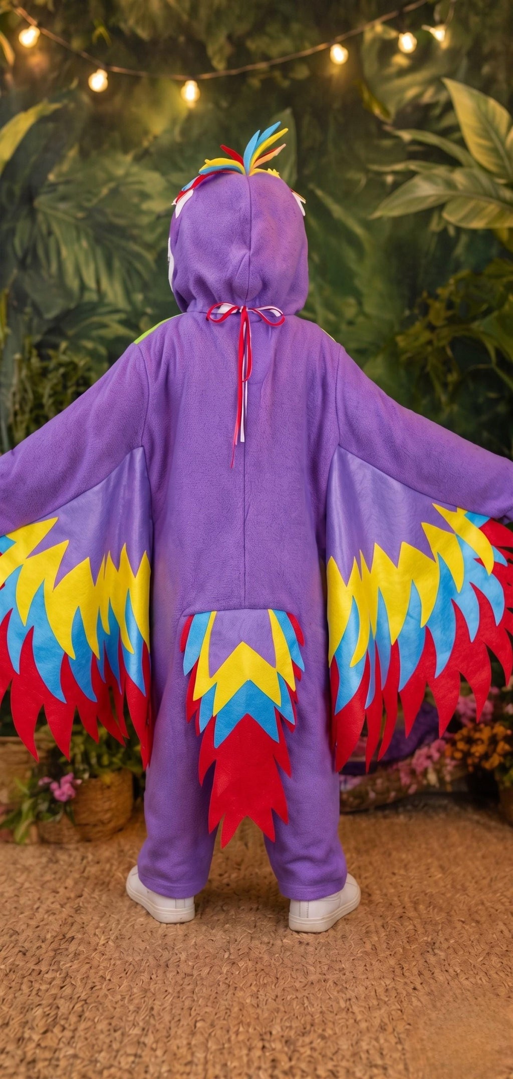 Kids Parrot Bird Halloween Costume, Kids Bird Costume, Tropical Animal Halloween Costume, Colorful Parrot Outfit, Jungle Bird Suit