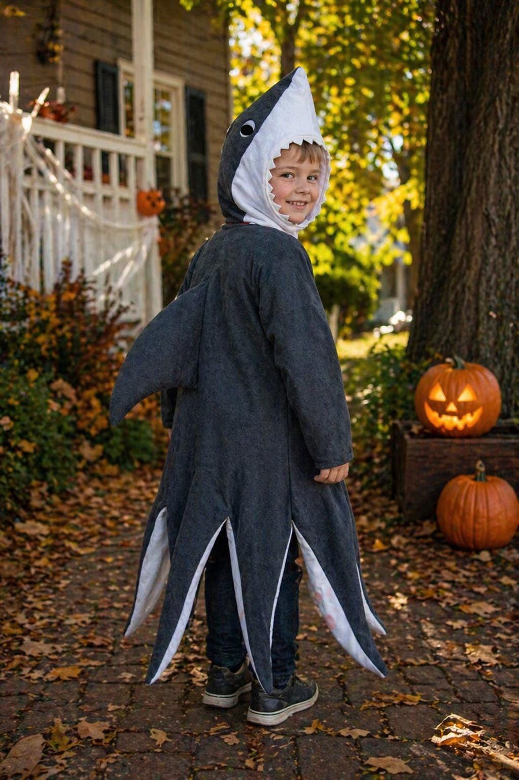 Sharktopus Halloween Costume Outfit, Shark Octopus Halloween Costume, Unique Sea Creature Costume, Funny Ocean Monster Costume