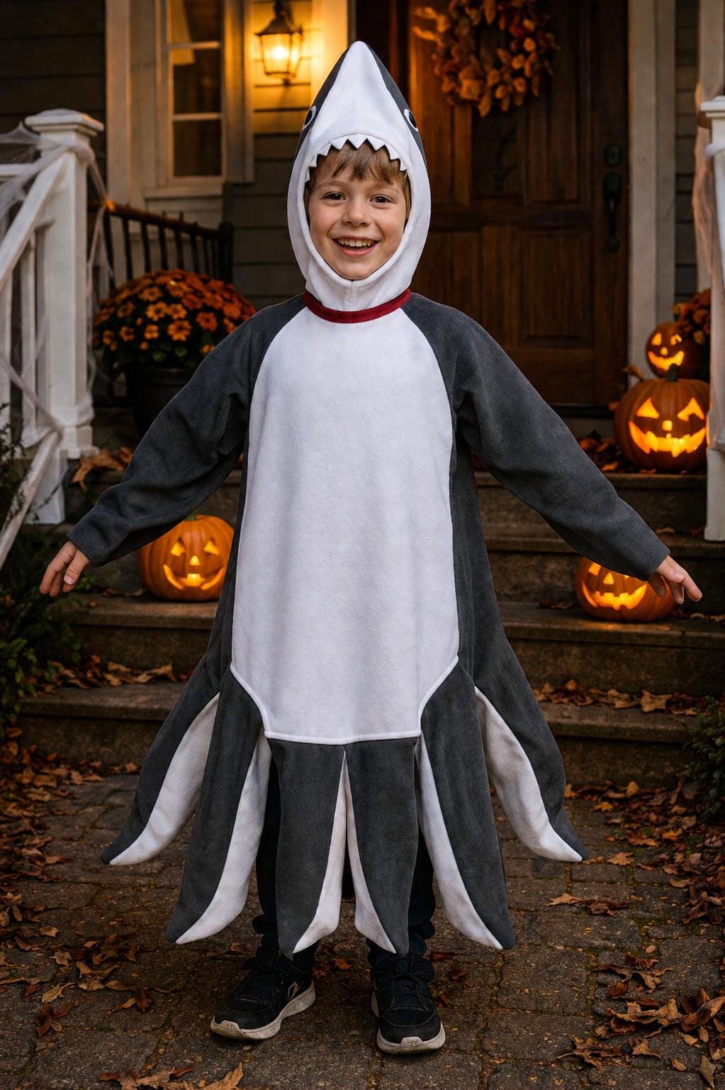 Sharktopus Halloween Costume, Unique Sea Creature Outfit, Funny Ocean Monster Child Costume