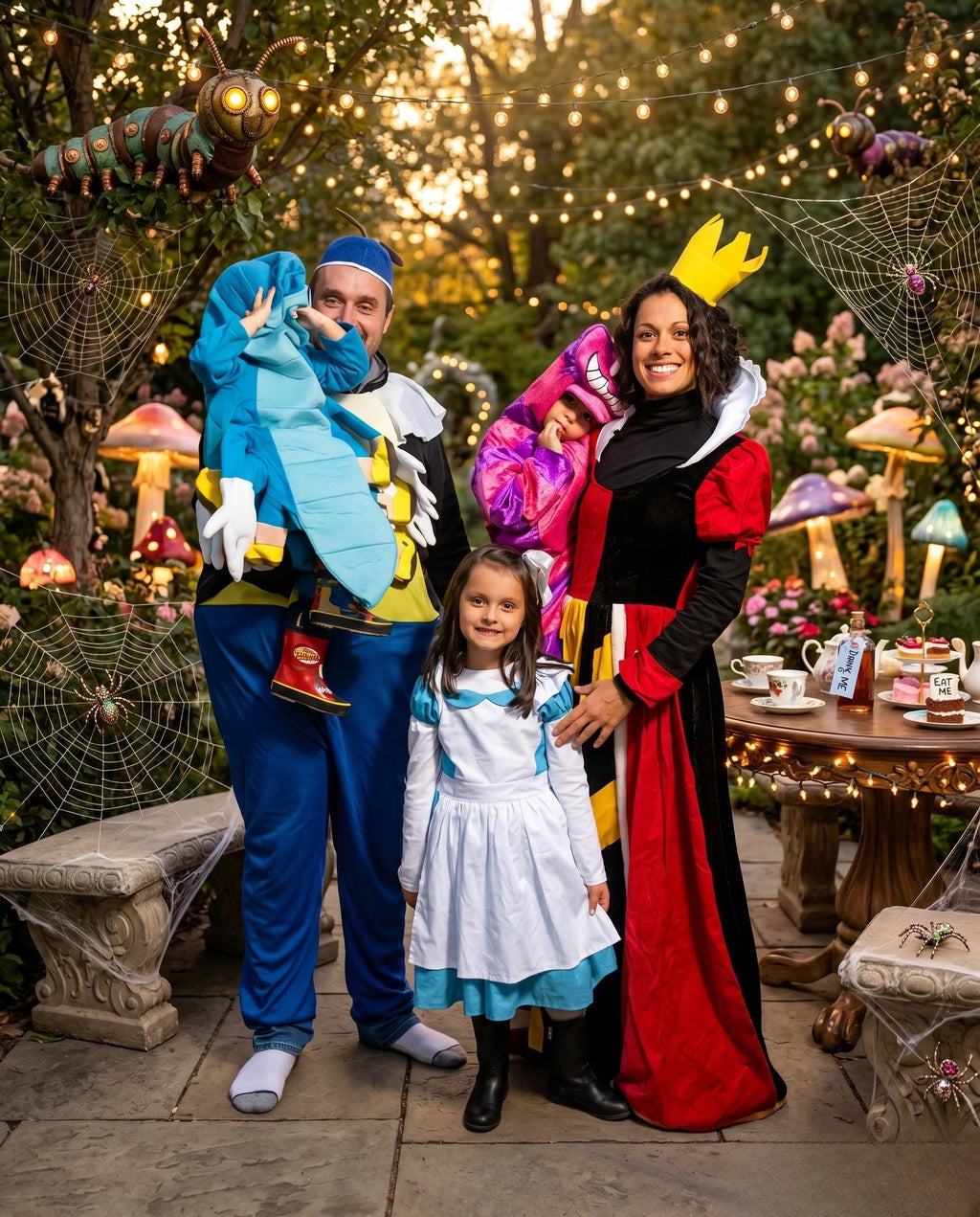 Queen of Hearts Halloween Costume Dress, Royal Villain Cosplay, Fairytale Villain Outfit