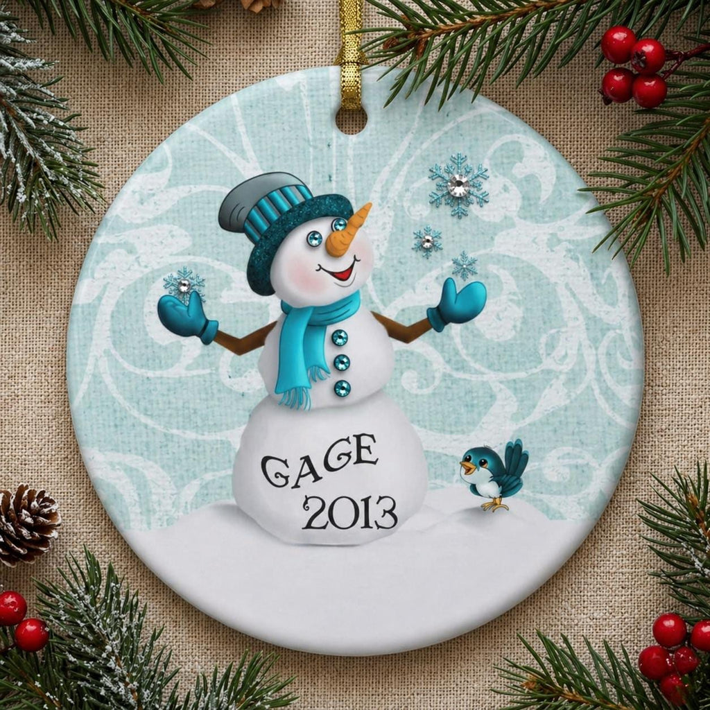 Hand-Placed Crystal Accent Upgrade for Holiday Ornament, Custom Sparkle EnhancementPersonalized