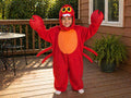 Kids Red Lobster Fleece Costume, Halloween Ocean Animal Outfit