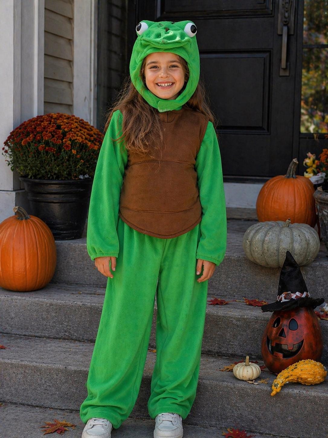 Crush Turtle Halloween Costume, Fleece Ocean Animal Suit