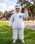Baymax Beymax Fleece Halloween Costume Outfit, Kids Robot Halloween Costume, Soft Fleece Hero Costume, Cute Robot Costume