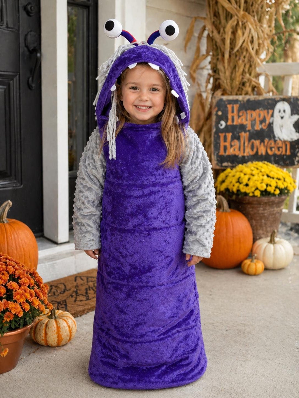 Baby Boo Monster Halloween Costume Outfit, Baby Monster Halloween Costume, Cute Pink Monster Costume, Toddler Monster Dress Up