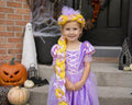 Rapunzel Yarn Wig Princess Halloween Costume , Long Blonde Princess Wig, Fairytale Halloween Costume Accessory, Fantasy Cosplay Hair