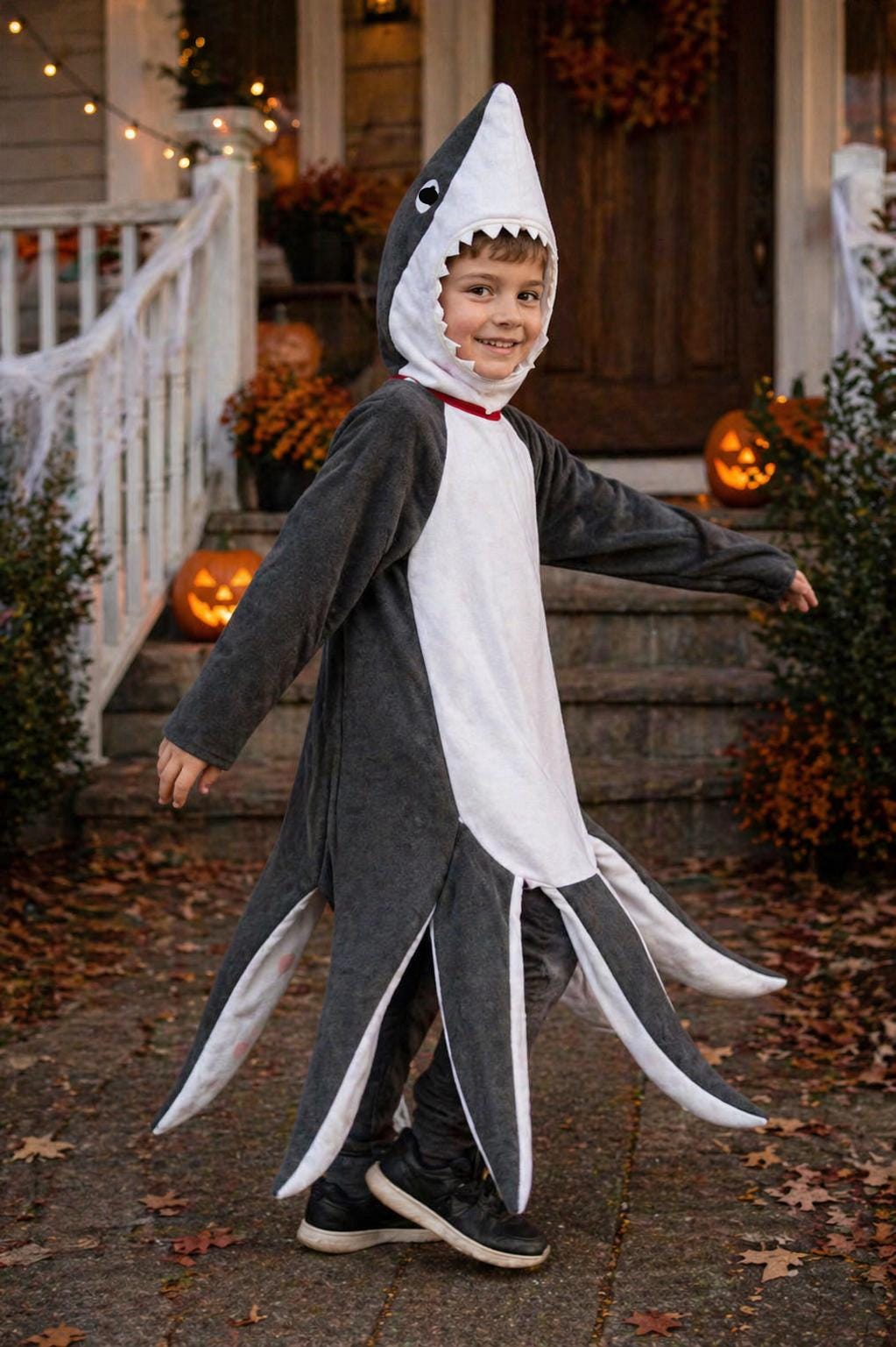 Sharktopus Halloween Costume Outfit, Shark Octopus Halloween Costume, Unique Sea Creature Costume, Funny Ocean Monster Costume