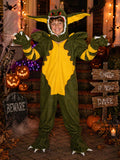 Stripe Gremlins Monster Plush Halloween Costume Kids Monster Plush Cosplay Creature Horror Movie Outfit