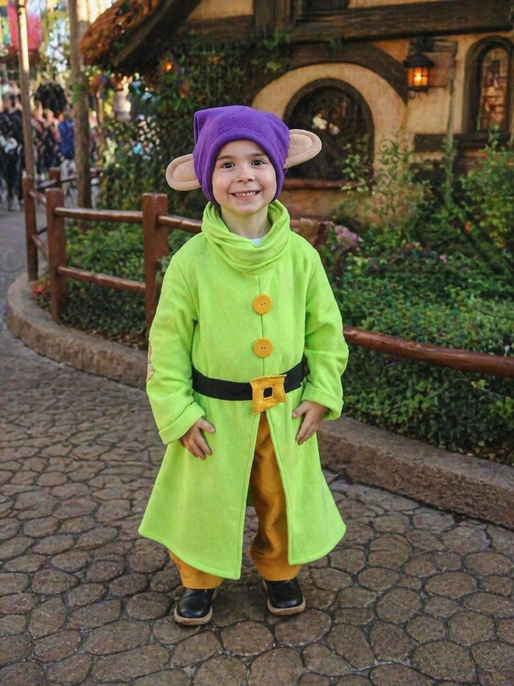 Dopey Dwarf  Halloween Costume Outfit, Fairytale Dwarf Halloween Costume, Storybook Character Costume, Whimsical Cosplay Outfit