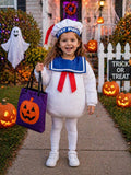 Kids Stay Puft Marshmallow Man Costume, Fleece Sailor Suit, Ghostbusters Cosplay, Toddler Halloween Outfit