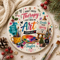 Artist Ornament, Art Supplies, Painter Christmas Decor, Creative KeepsakePersonalized