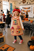 Kids Craft Addict Costume, Sewing Dress Up Outfit, Pincushion Hat, Maker Halloween