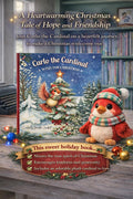 Carlo the Cardinal: A Wish for Christmas, Personalized Christmas Book for Kids, Signed Holiday Story Gift, Winter Bedtime Book