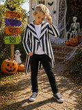 Jack Skellington Jacket Only Halloween Costume Pin Stripe Suit Style Custom Made Ringmaster