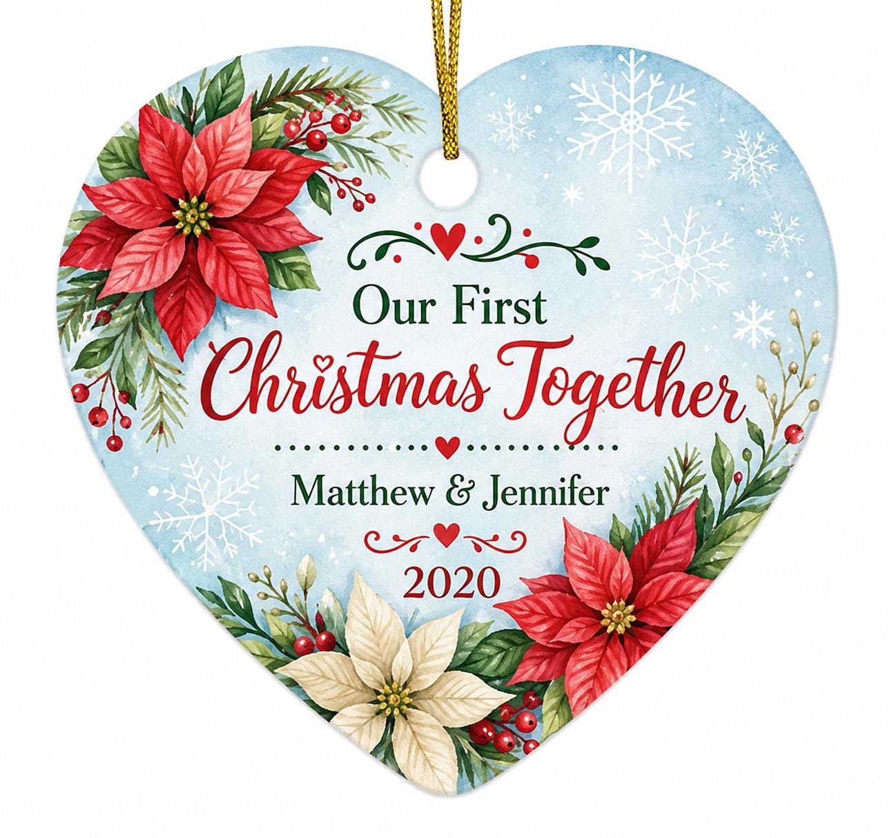 Married Ornament, Wedding Gift, Keepsake Ornament, Wedding Ornament, Anniversary Gift, Our First Christmas, Newlywed GiftPersonalized