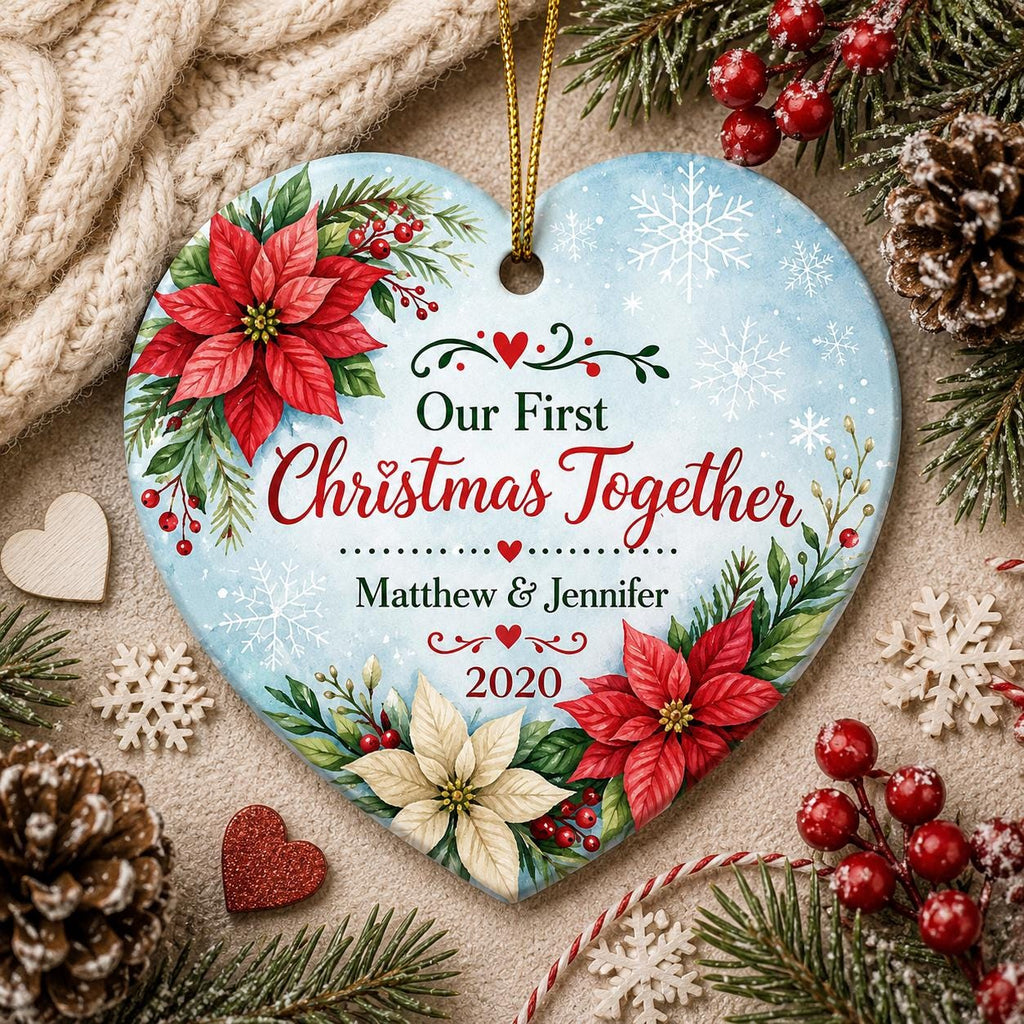 Married Ornament, Wedding Gift, Keepsake Ornament, Wedding Ornament, Anniversary Gift, Our First Christmas, Newlywed GiftPersonalized