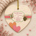 Mother Daughter Heart Ornament, Forever Love Keepsake GiftPersonalized