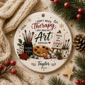 Artist Ornament, Ceramic Art Supplies Christmas Keepsake, Painter DecorPersonalized