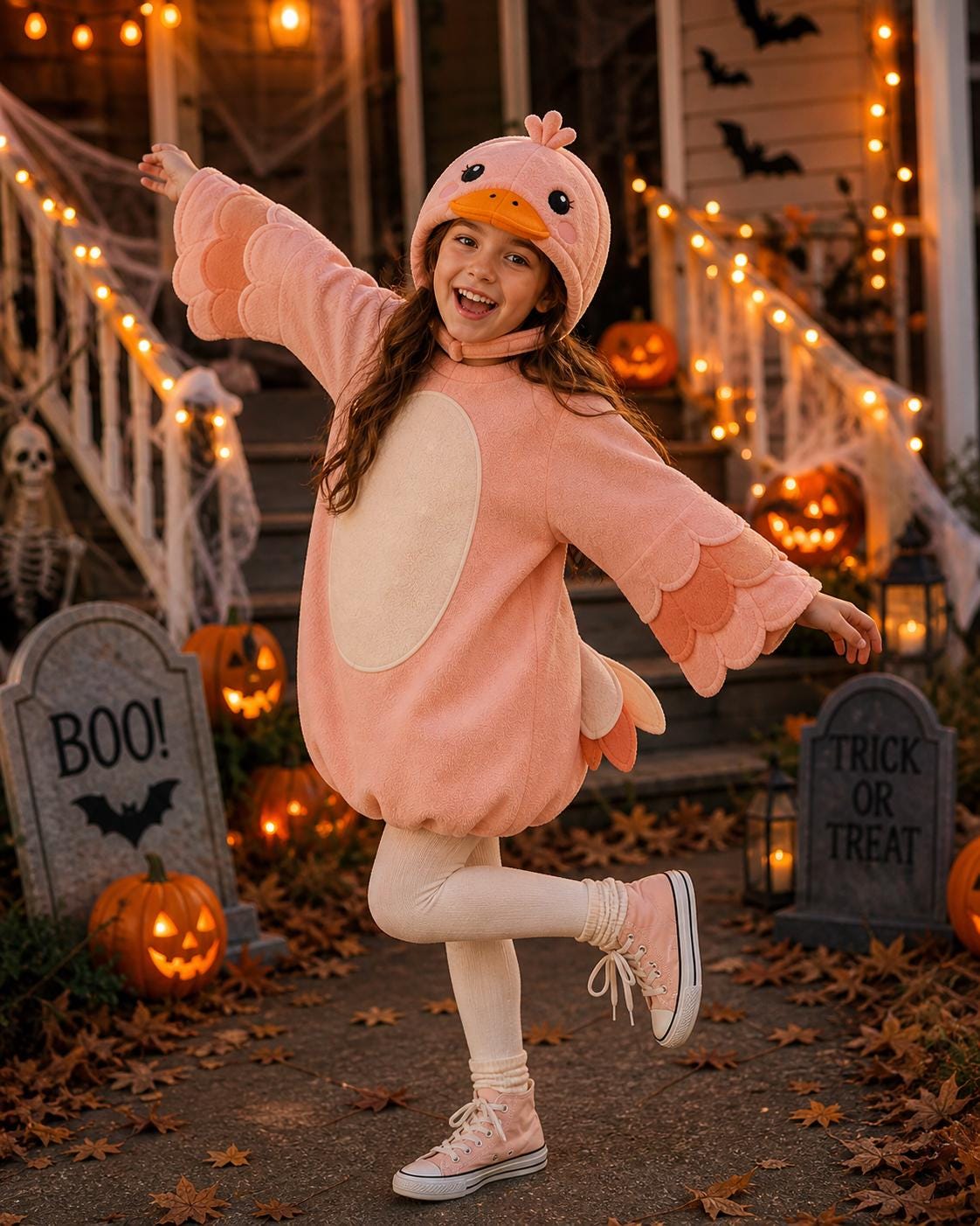 Puddle Duck Costume Kids, Handmade Fleece Duck Outfit, Cute Tunic Style Animal Costume, Toddler Halloween Costume, Goose Dress Up