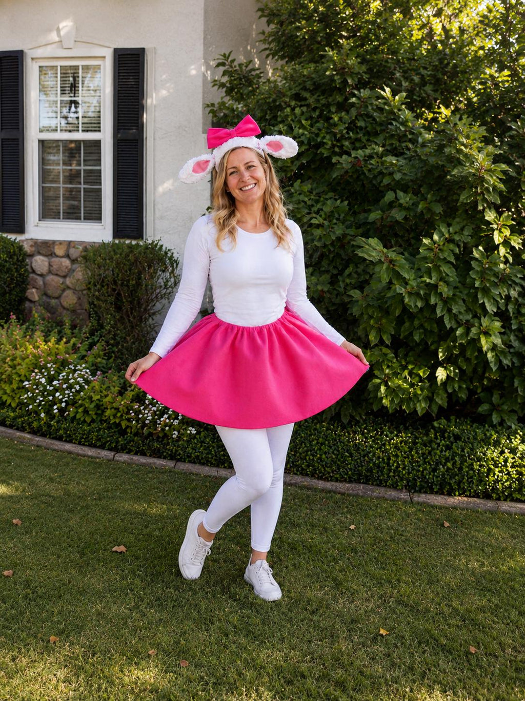 Lamb Halloween Costume Headband and Tutu Set, Farm Animal Dress Up